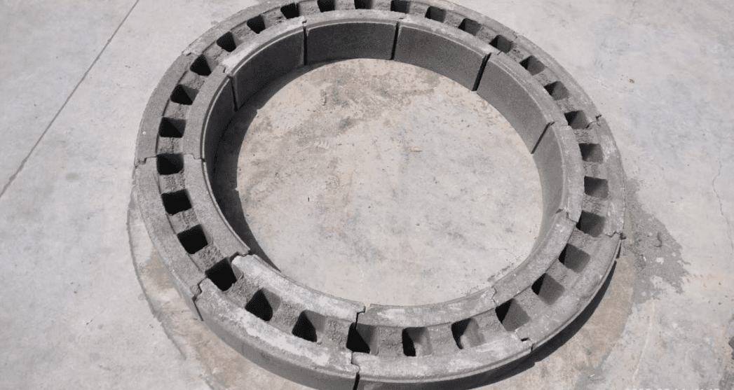 弧形混凝土砌块 3